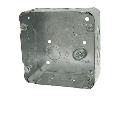 metal box lowes|junction box with outlet.